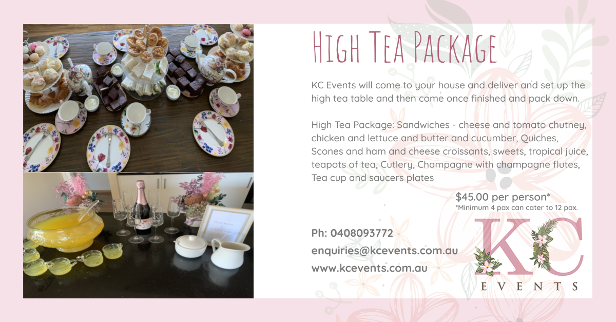 KC Events Template - High Tea